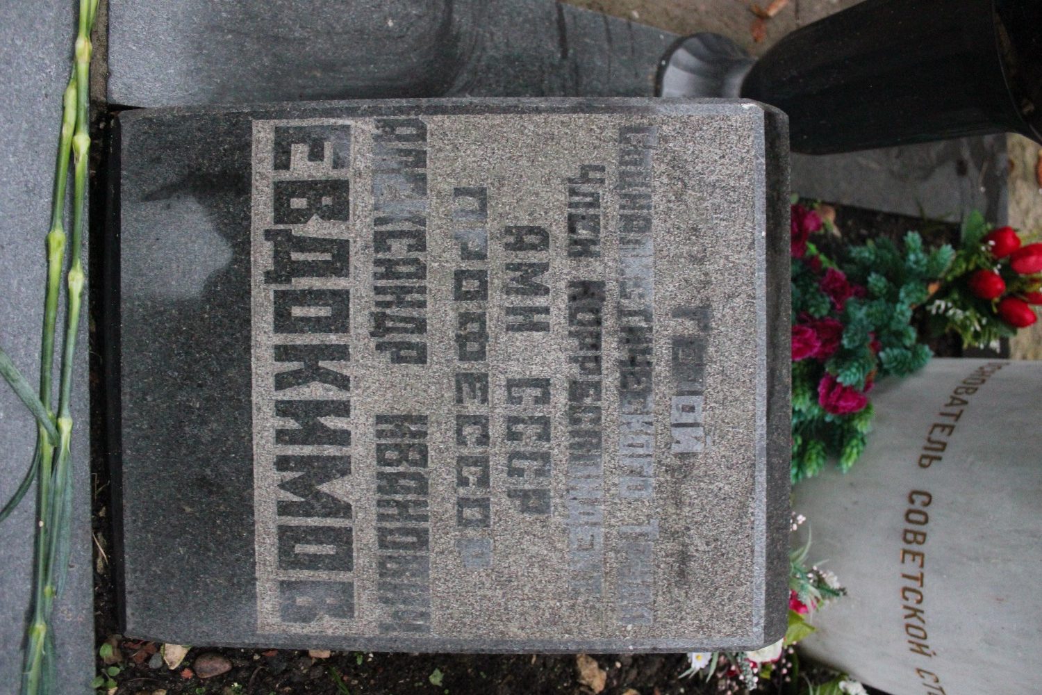 Aleksandr Ivanovich Evdokimov’s grave (1).JPG